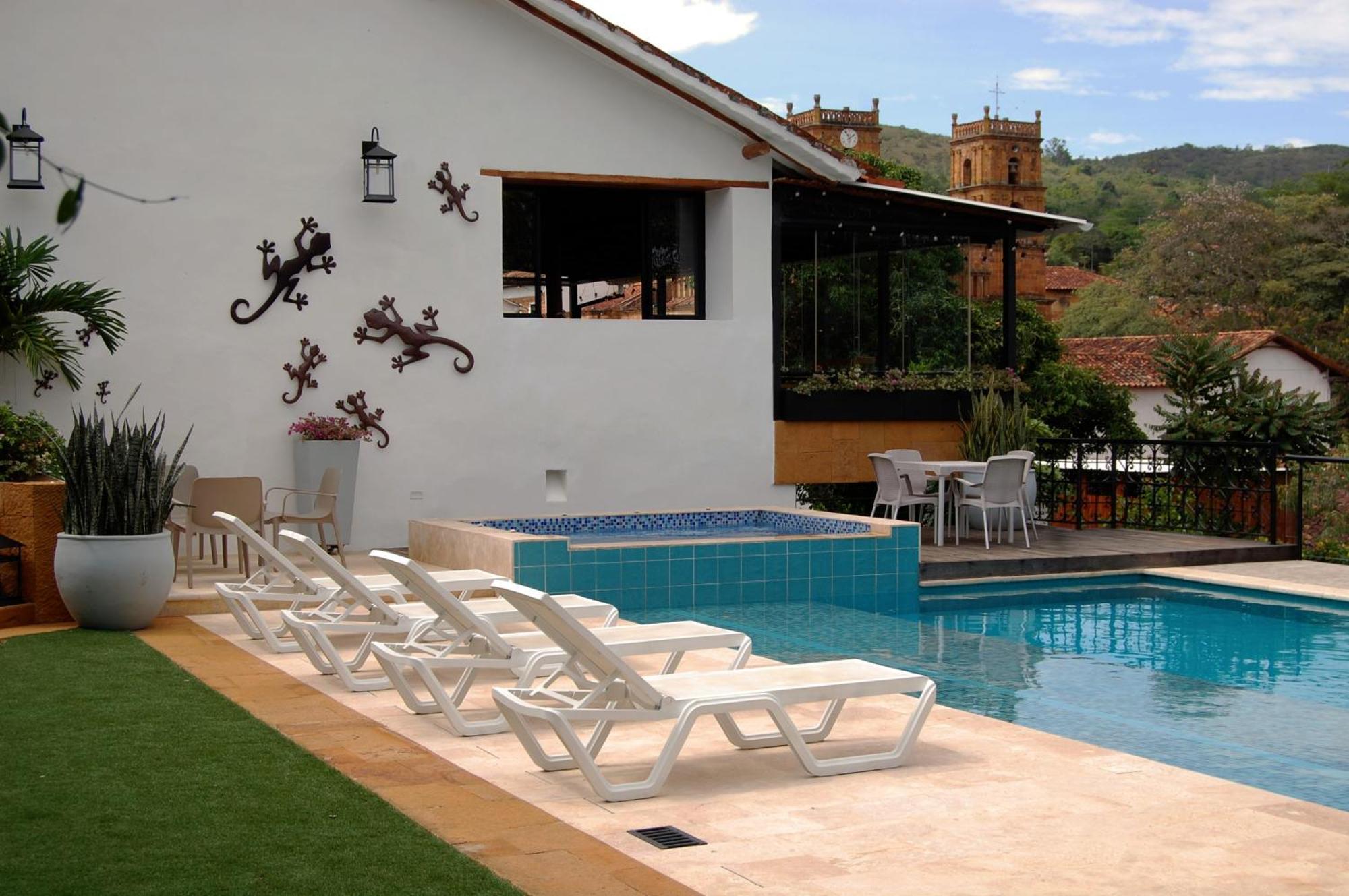Santa Sofia Casa Boutique Hotel Barichara Exterior photo